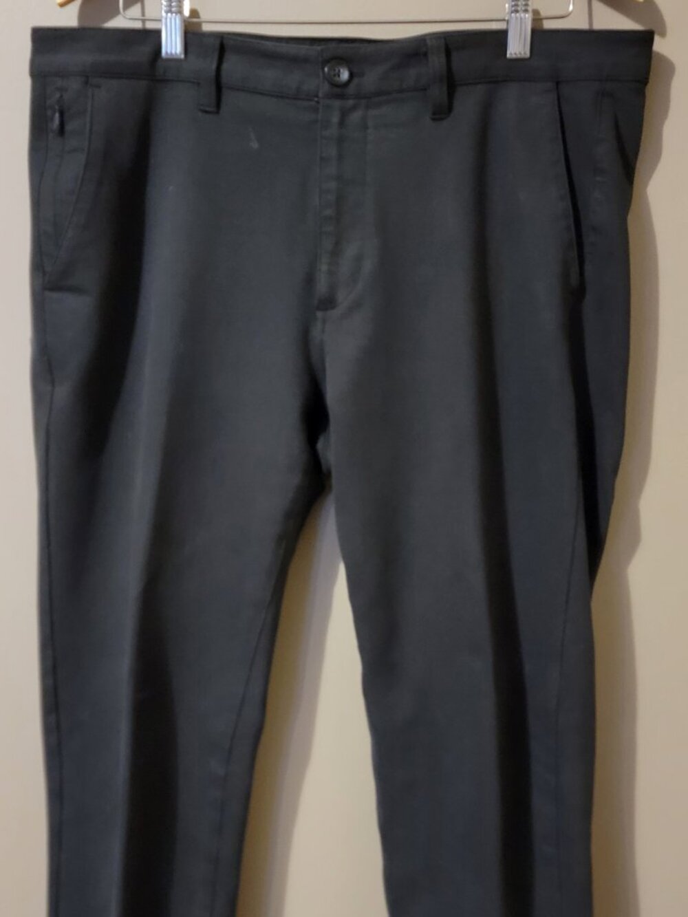 True Classic Knit Black Dress Pants - 36x30